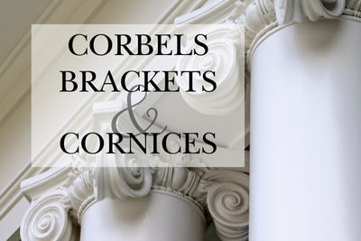 Corbels vs. Brackets vs. Cornices