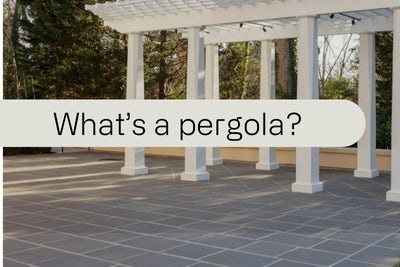 What is a pergola?